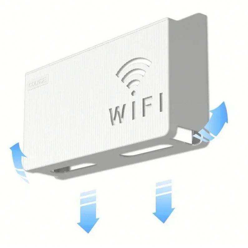 Wall Mount Wifi Router Stand/Rack Wifi Holder Hanging Shelves, Standard